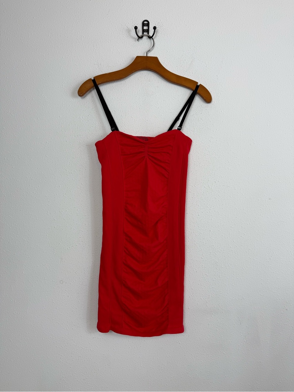 Free People Intimately Hot Red Bodycon Seamless Mini Under Slip NWT M/L